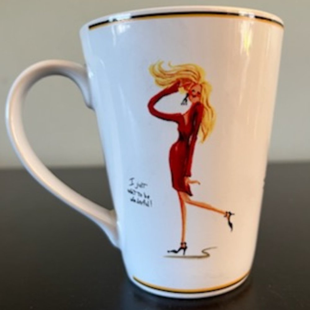 SAKURA Glamour Girls Cup Mug   “I Just Want To Be Wonderful!”
